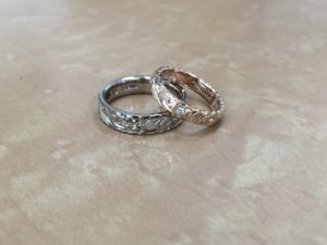 結婚指輪、オーダーメイド、ハワイアンジュエリー、富山