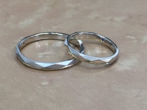 結婚指輪、シェールラブ、富山、アンティーク調