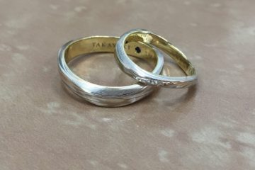 杢目金、オーダーメイド、富山、結婚指輪
