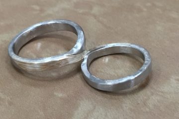 木目金、結婚指輪
